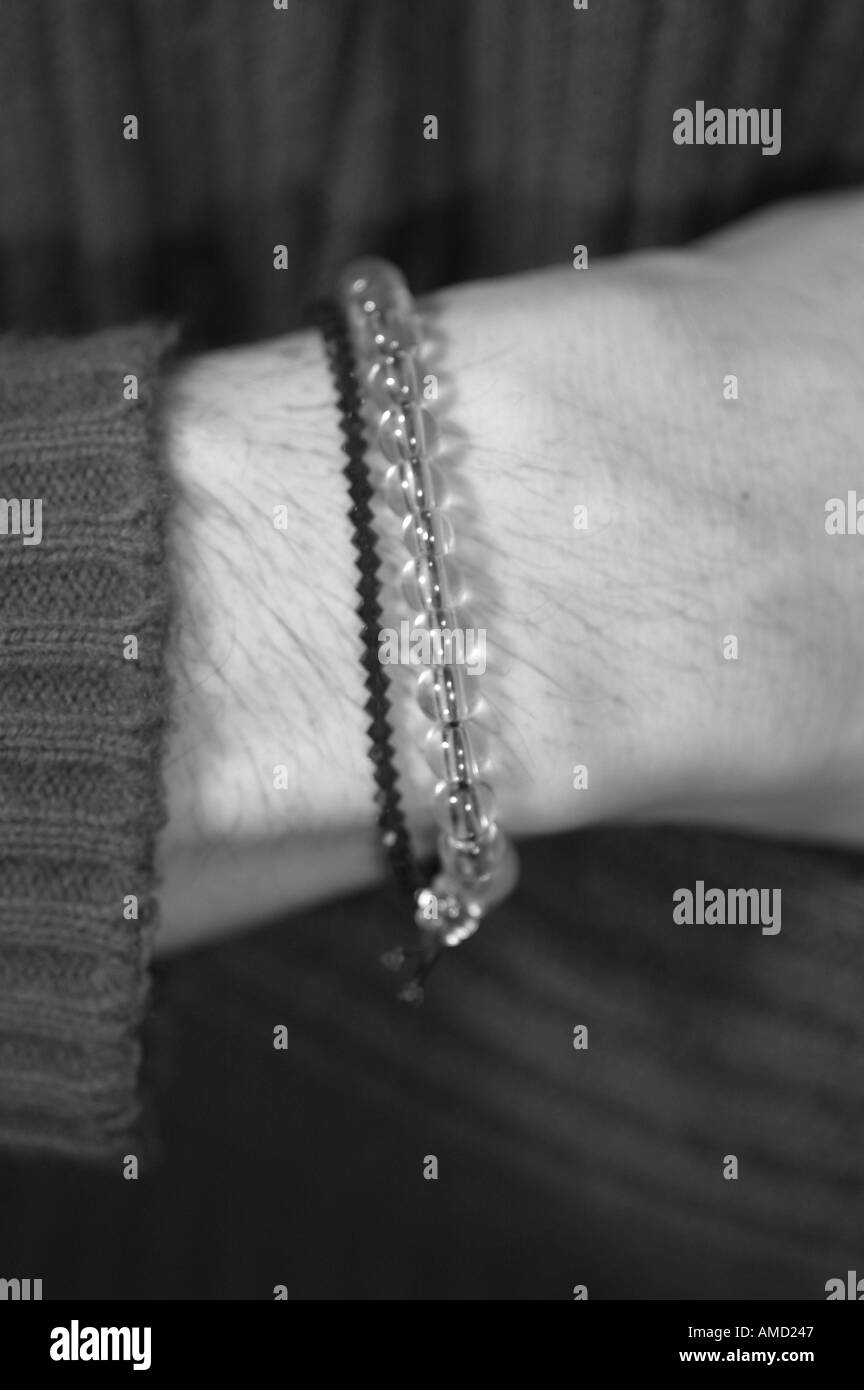 Right hand bracelets white woman black and white Stock Photo Alamy