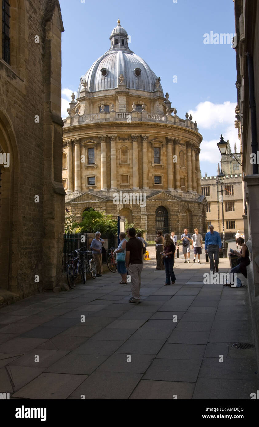 Radcliffe Camera Library from Radcliffe Square Stock Photo Alamy