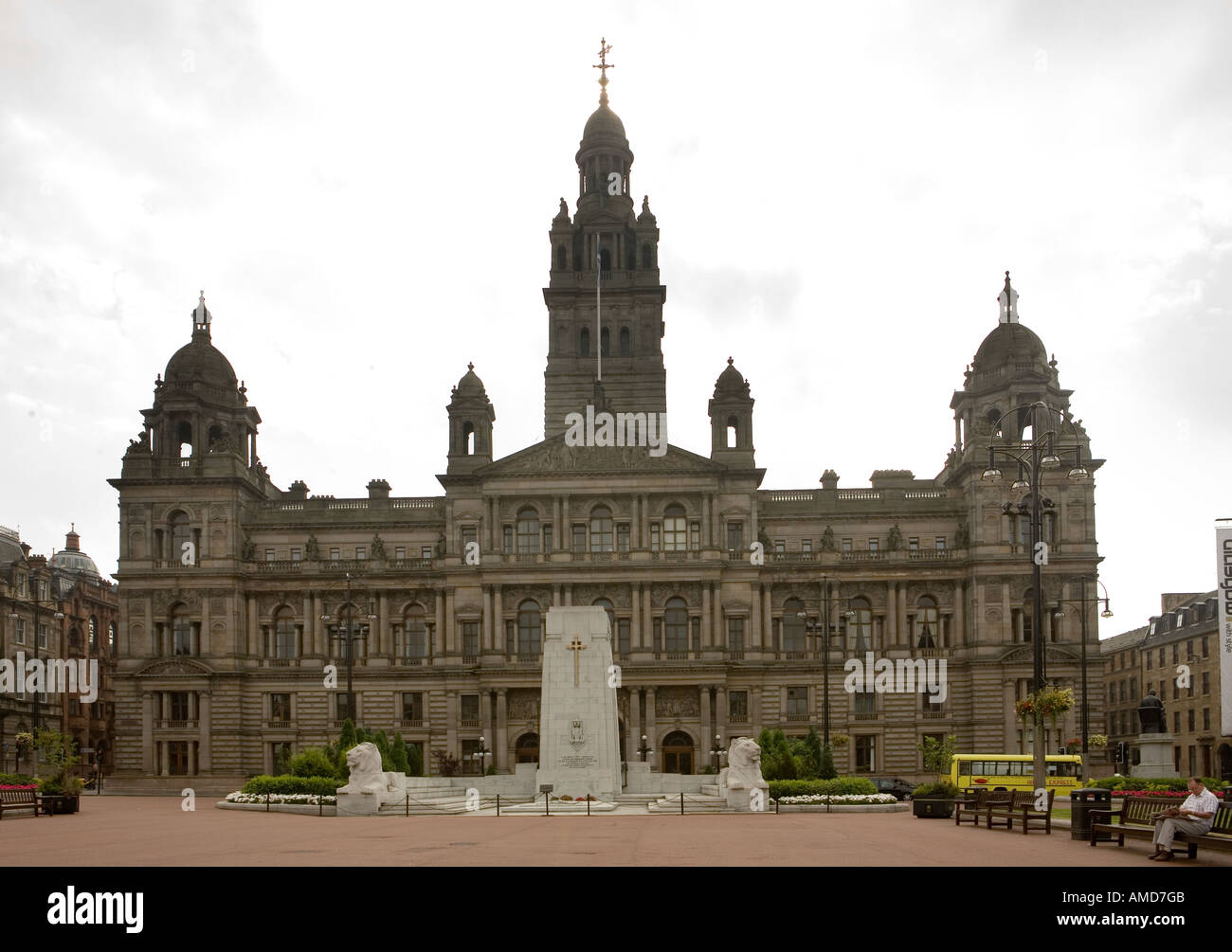 George Square in Glasgow Stock Photo - Alamy