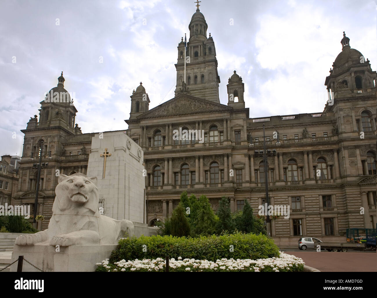 George Square in Glasgow Stock Photo - Alamy