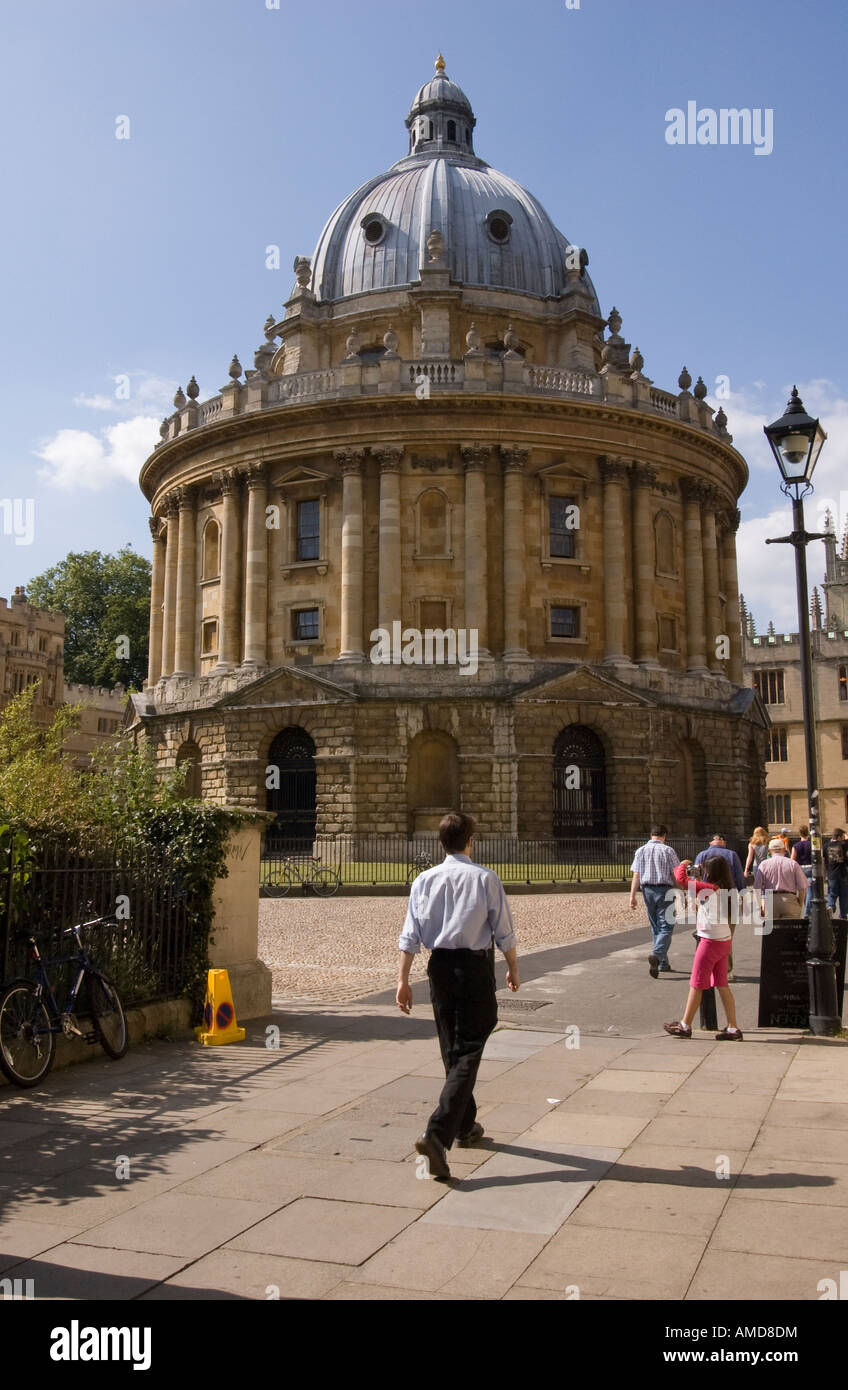 Radcliffe Camera Library from Radcliffe Square Stock Photo - Alamy