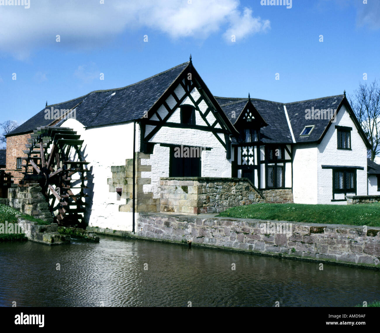 Corn Mill Water Mill Marford Rossett Wales Stock Photo Alamy