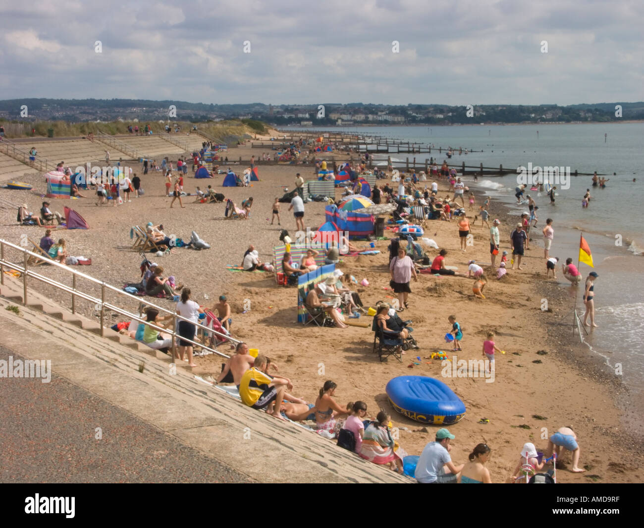 The beach at Dawlish Warren in Devon Stock Photo Alamy