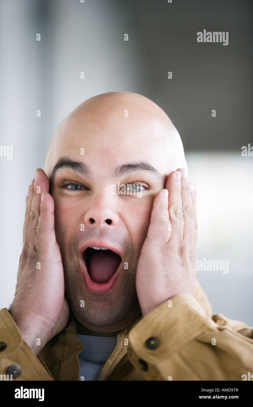 Bald Headed Man High Resolution Stock Photography and Images - Alamy