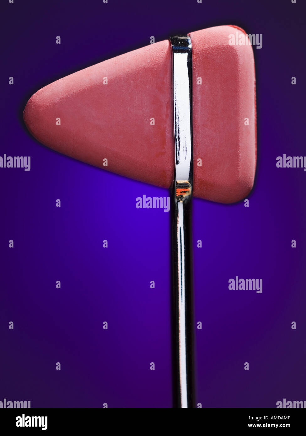 Medical knee hammer Stock Photo