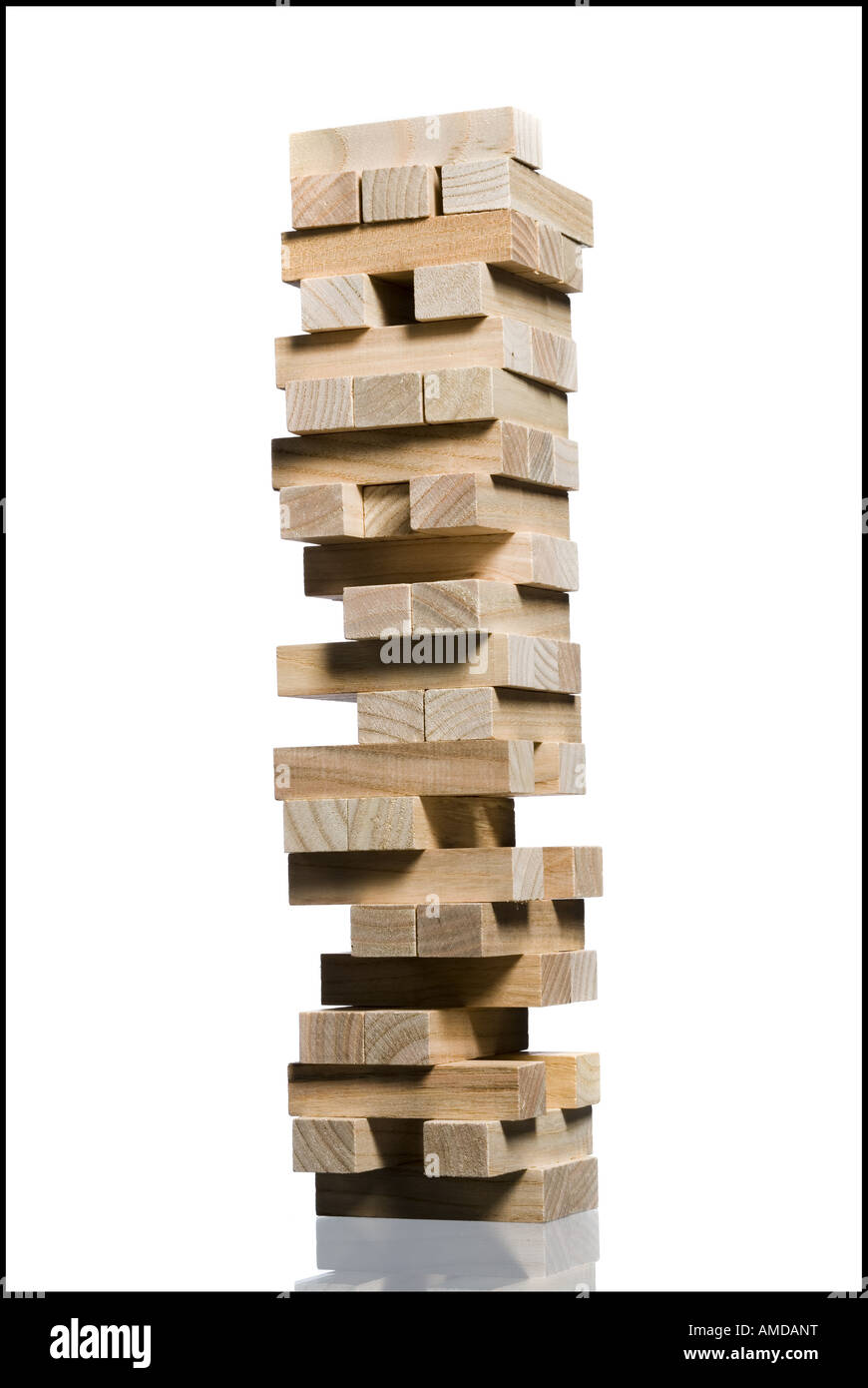 Stack of wooden blocks Stock Photo - Alamy