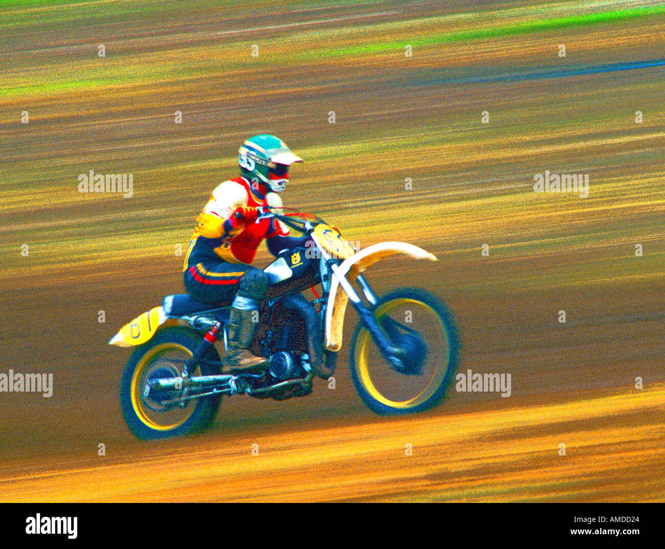 motorcycle scrambling