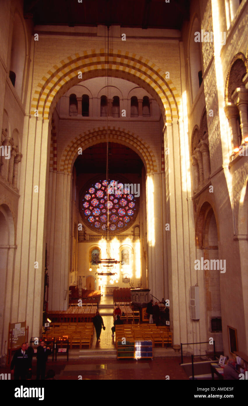 The South Transept - St Albans Abbey - Hertfordshire Stock Photo