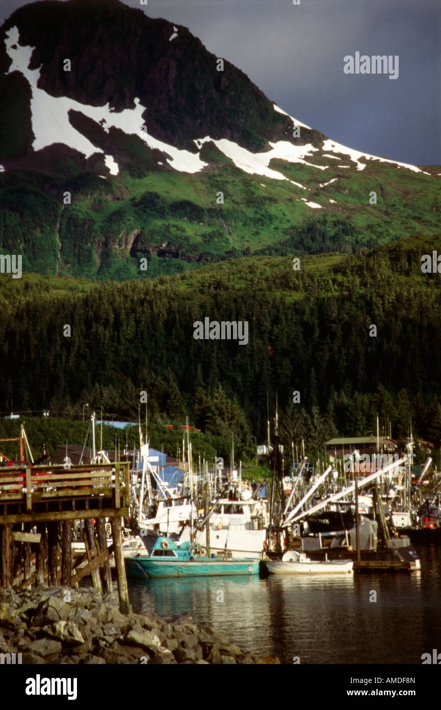 Harbor, Cordova, Alaska Stock Photo Alamy