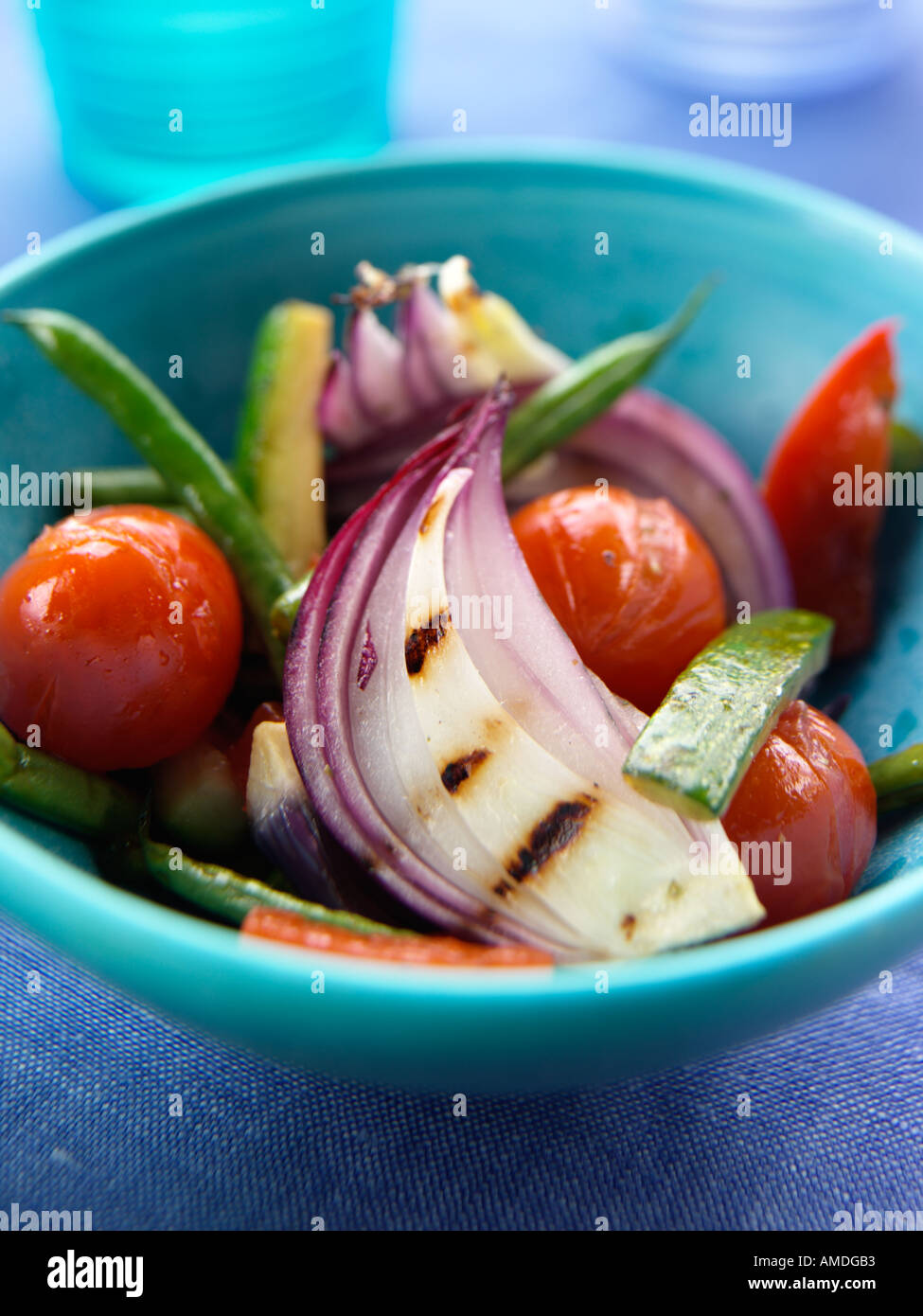 Roast Vegetable salad Stock Photo - Alamy