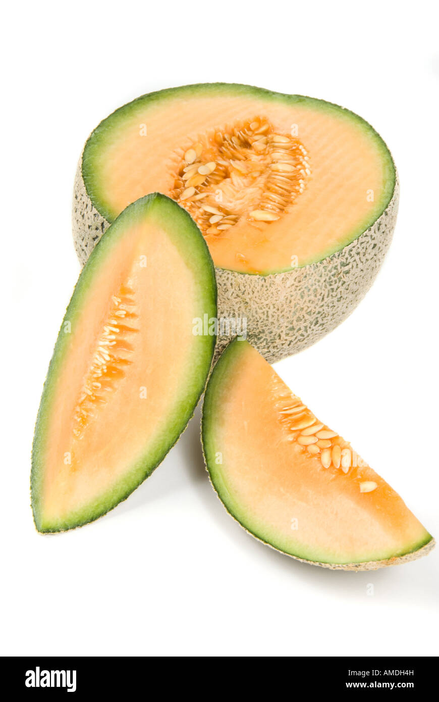 The beautiful cantaloupe is often used to improve health and diet
