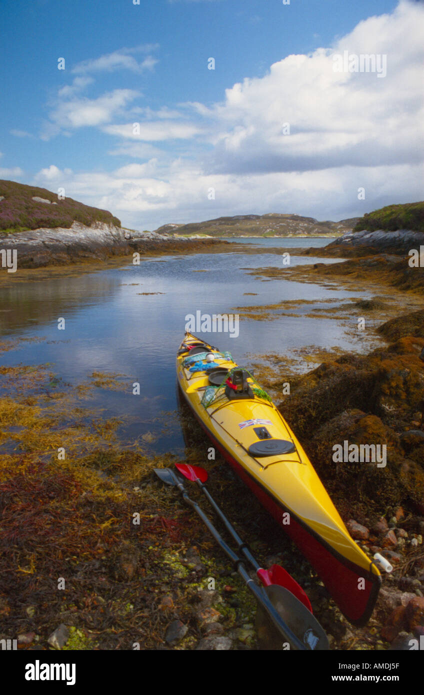 Double sea kayak Stock Photo Alamy