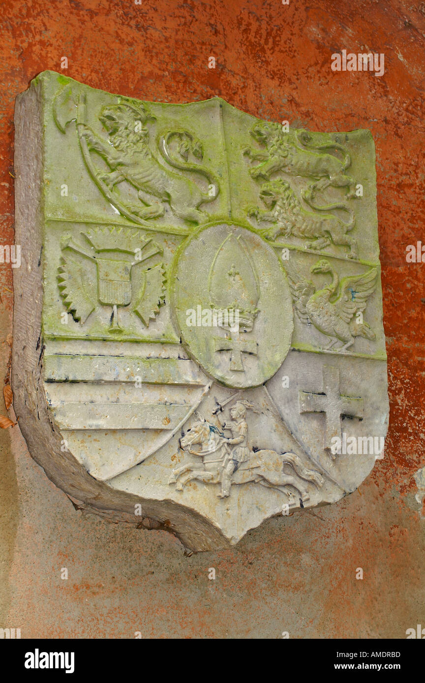 Wappen im Stadtpark Oldenburg Stock Photo Alamy