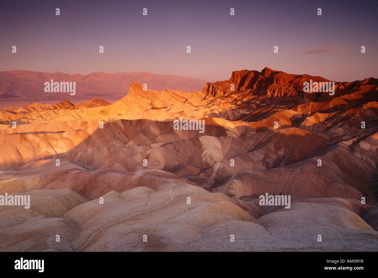 Arid desert death valley sunset hi-res stock photography and images - Alamy