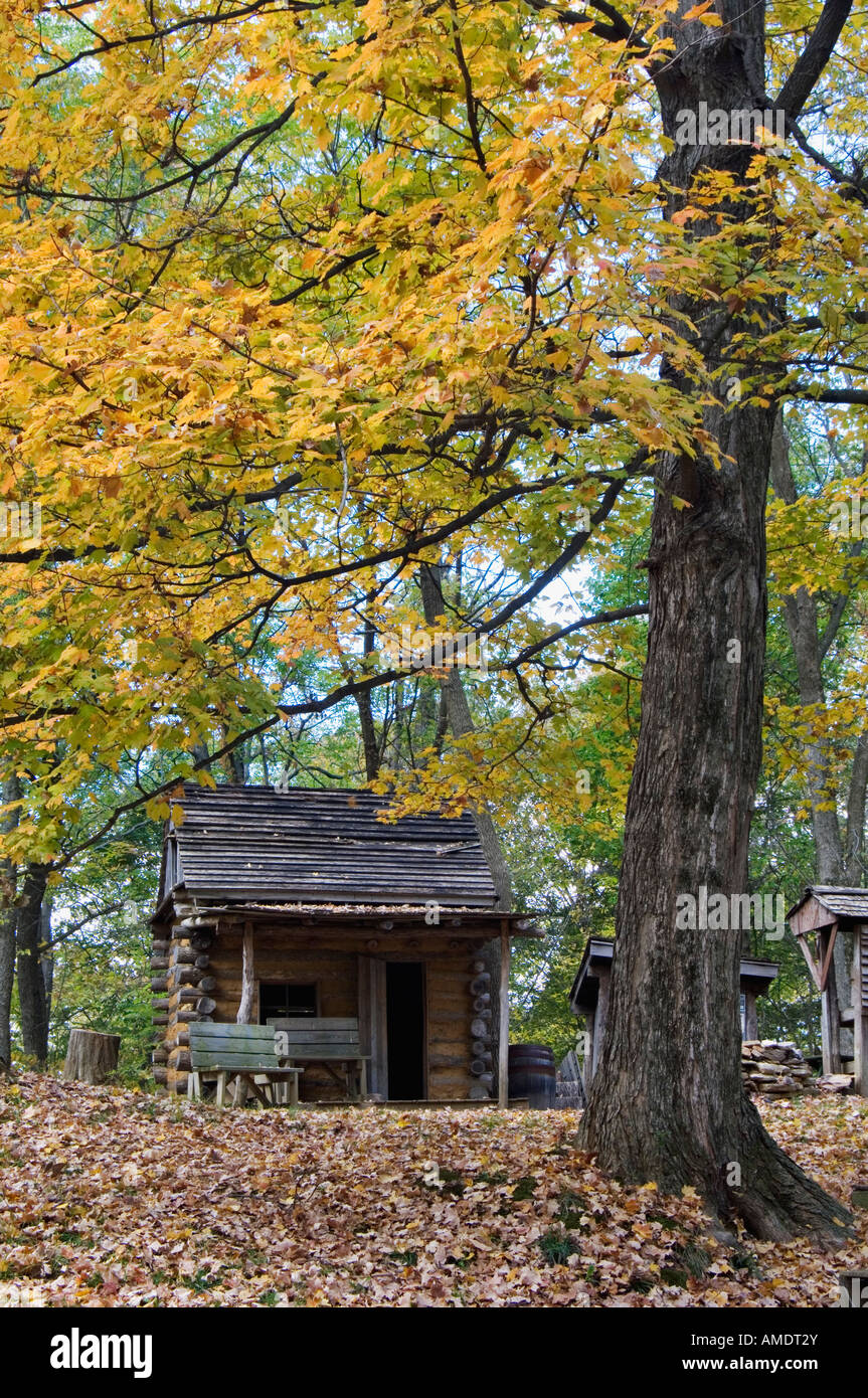 Confederate Homestead at Fort Duffield West Point Kentucky Stock Photo