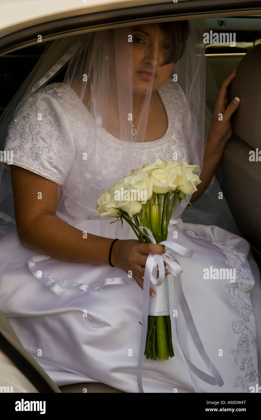 The Bride's Arrival Stock Photo