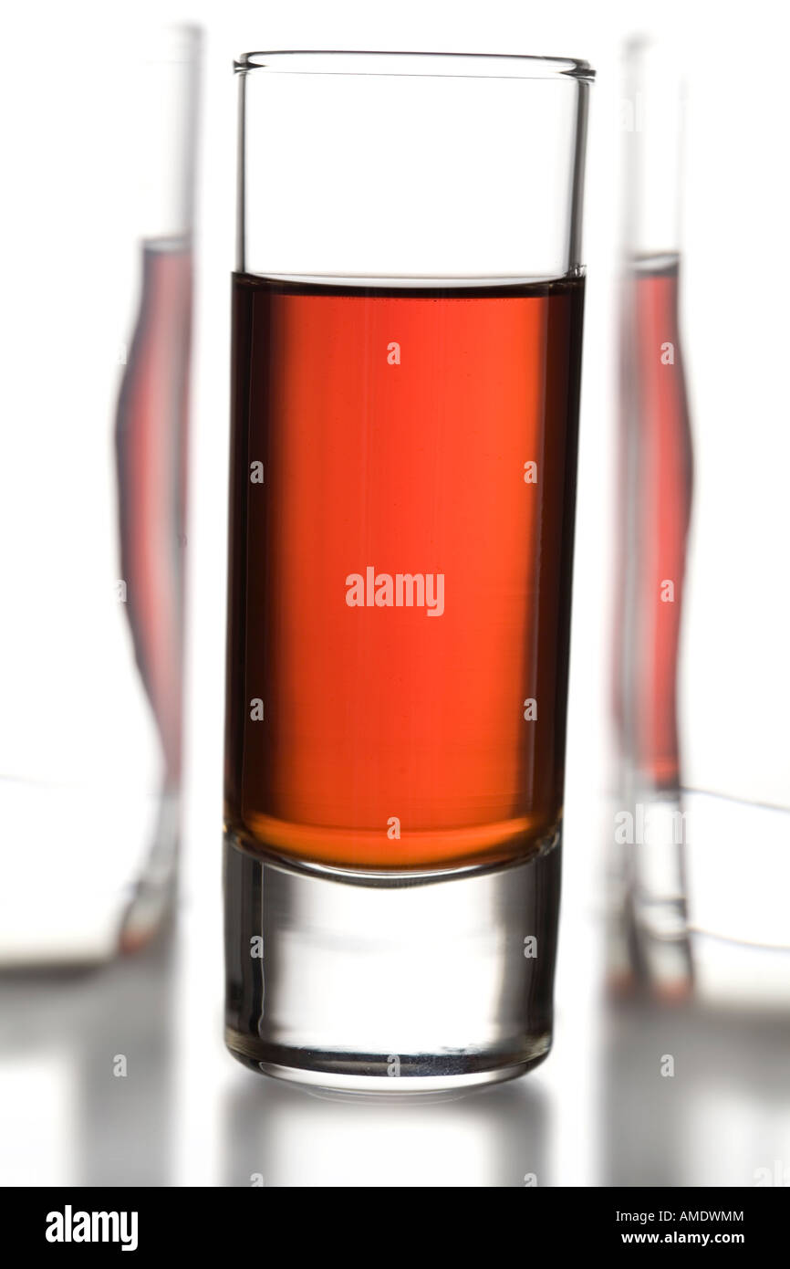 shot of bourbon Stock Photo Alamy