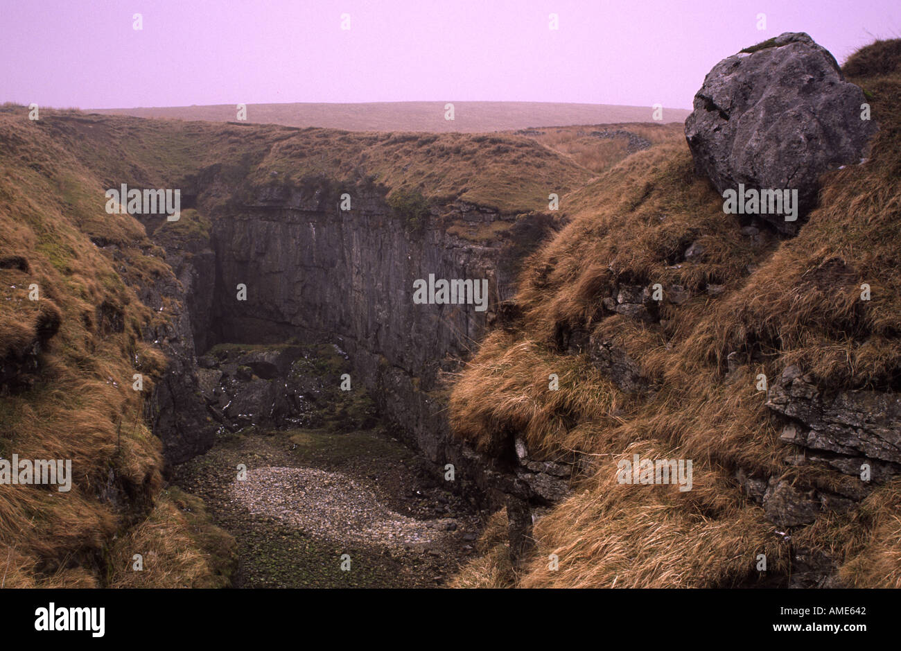England Yorkshire Yorkshire Dales National Park A Cave System