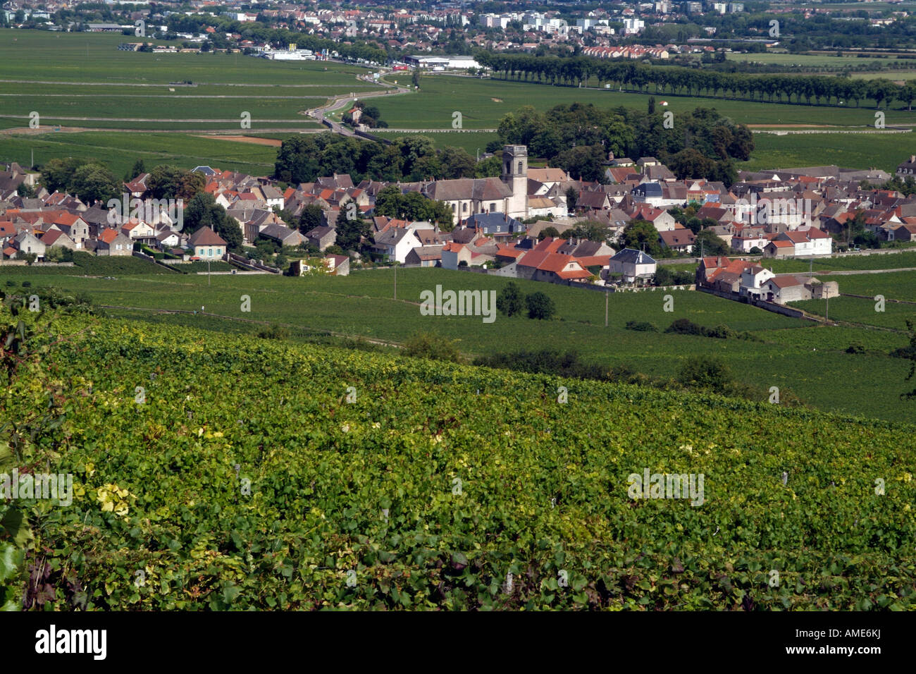 Pommard and its Vineyards in Cote de Beaune Wine Region France Stock ...