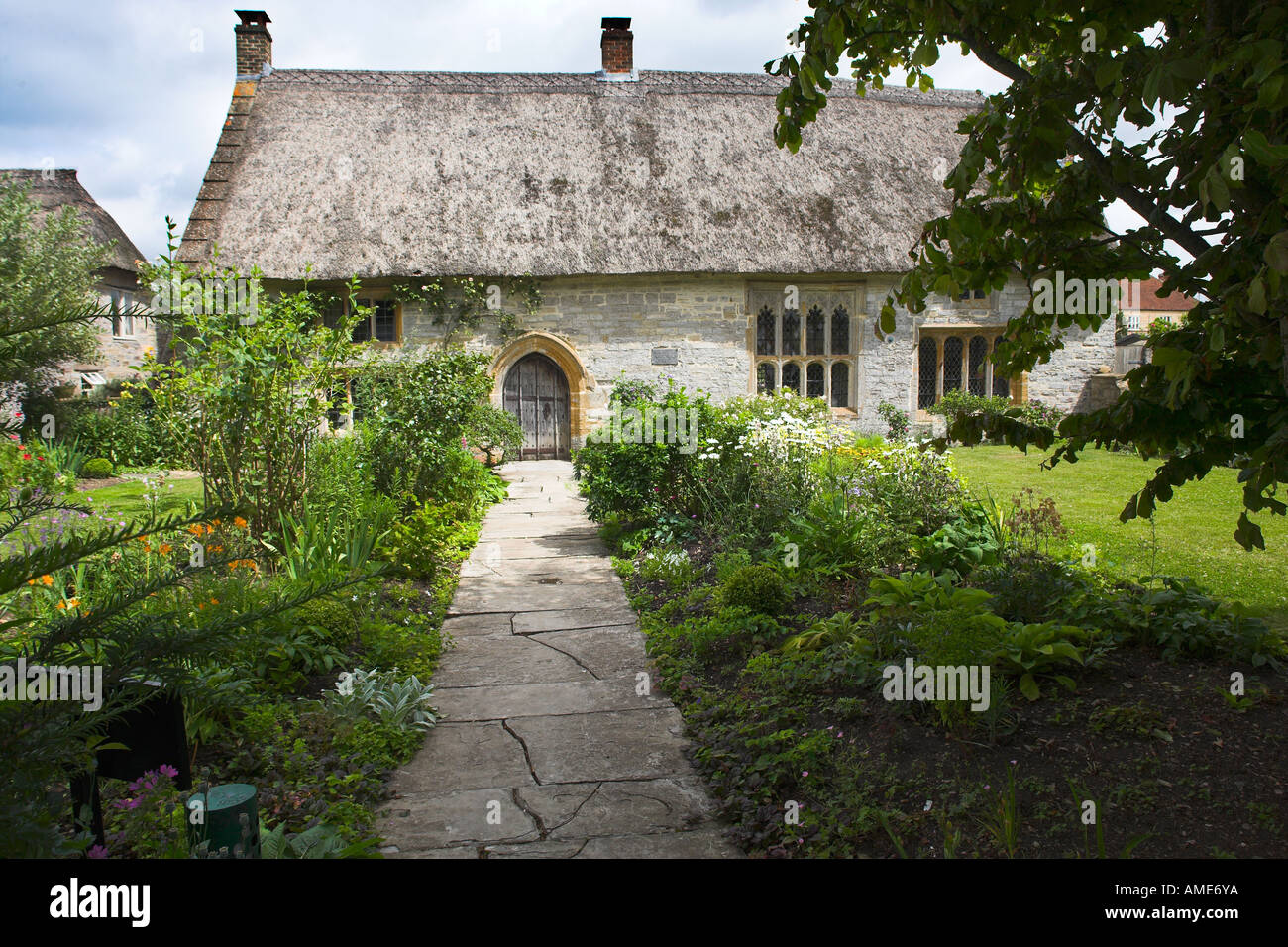 The Priest's House at Muchelney in Somerset Stock Photo Alamy