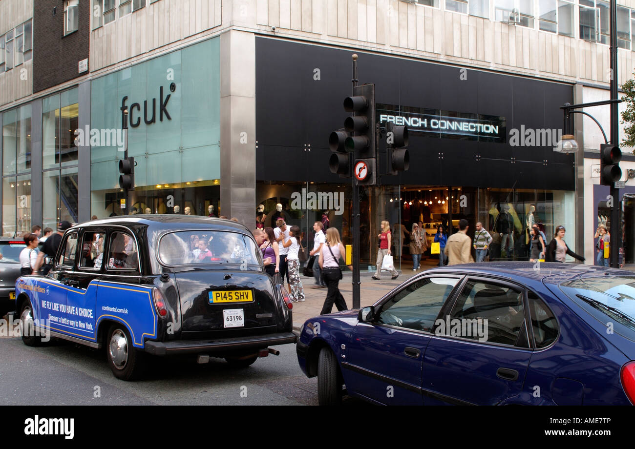 French Connection Shop Oxford Street London England Stock Photo