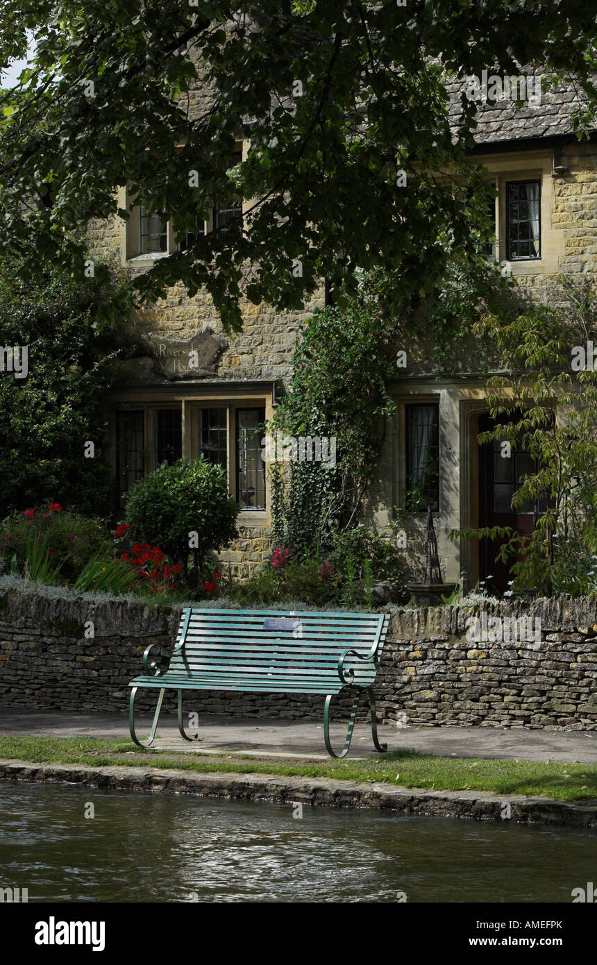 Riverside House Bourton on the Water, Glos, UK Stock Photo Alamy