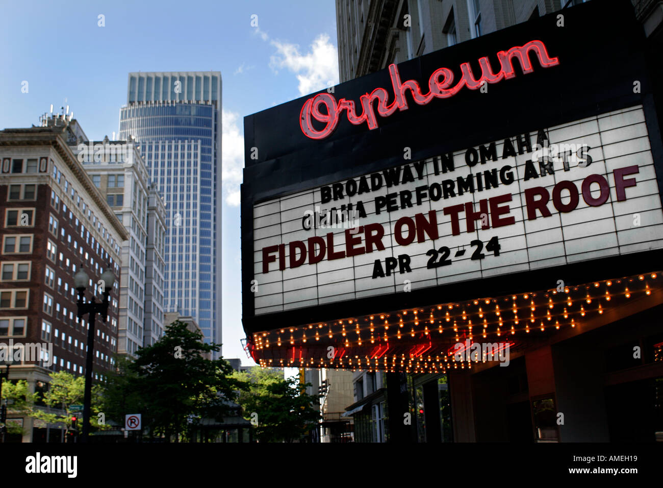 Orpheum Theatre Omaha Ne Orpheum Theatre Omaha Nebraska Stock Photo
