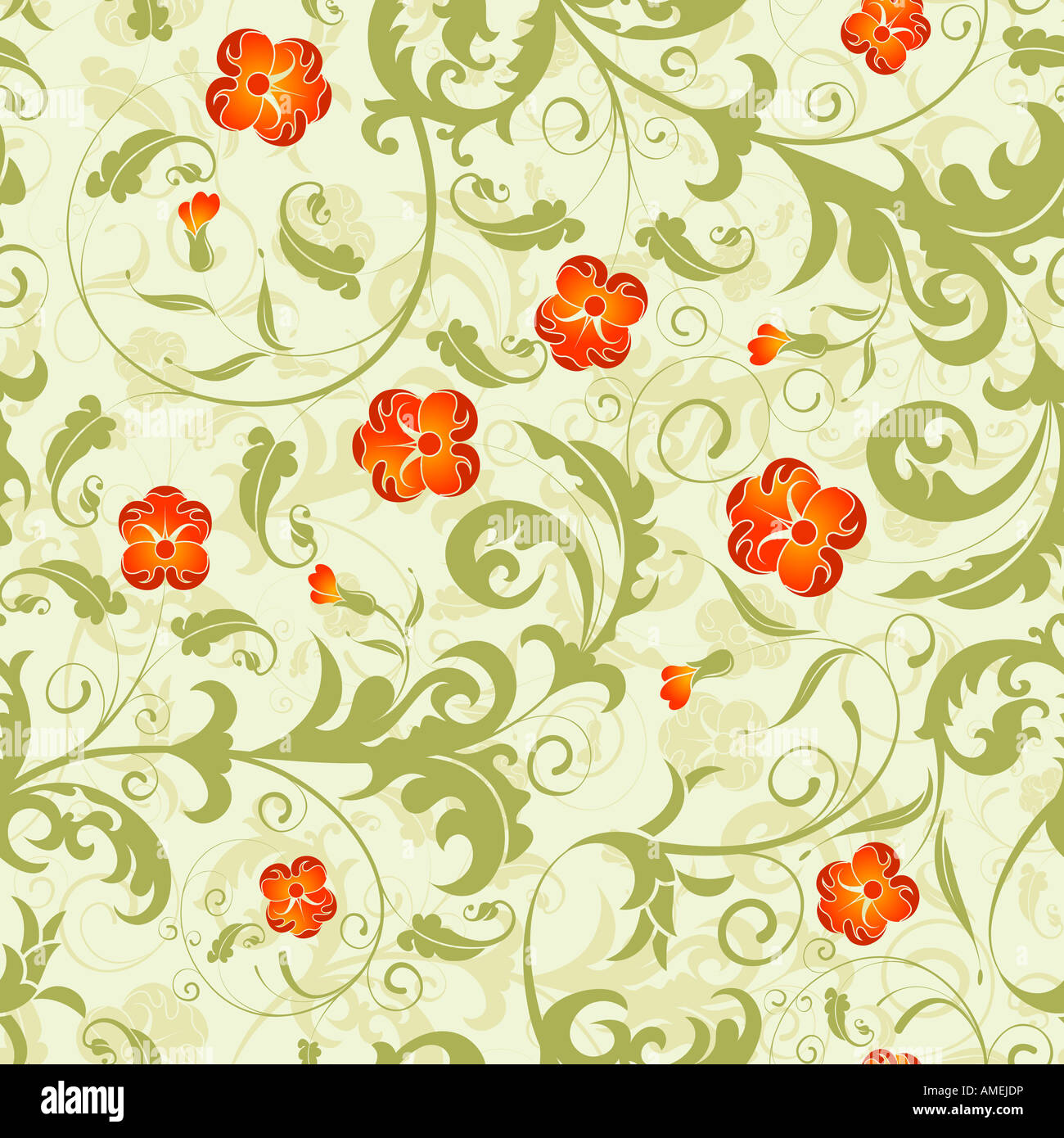 Floral seamless pattern with background seamless Stock Photo - Alamy
