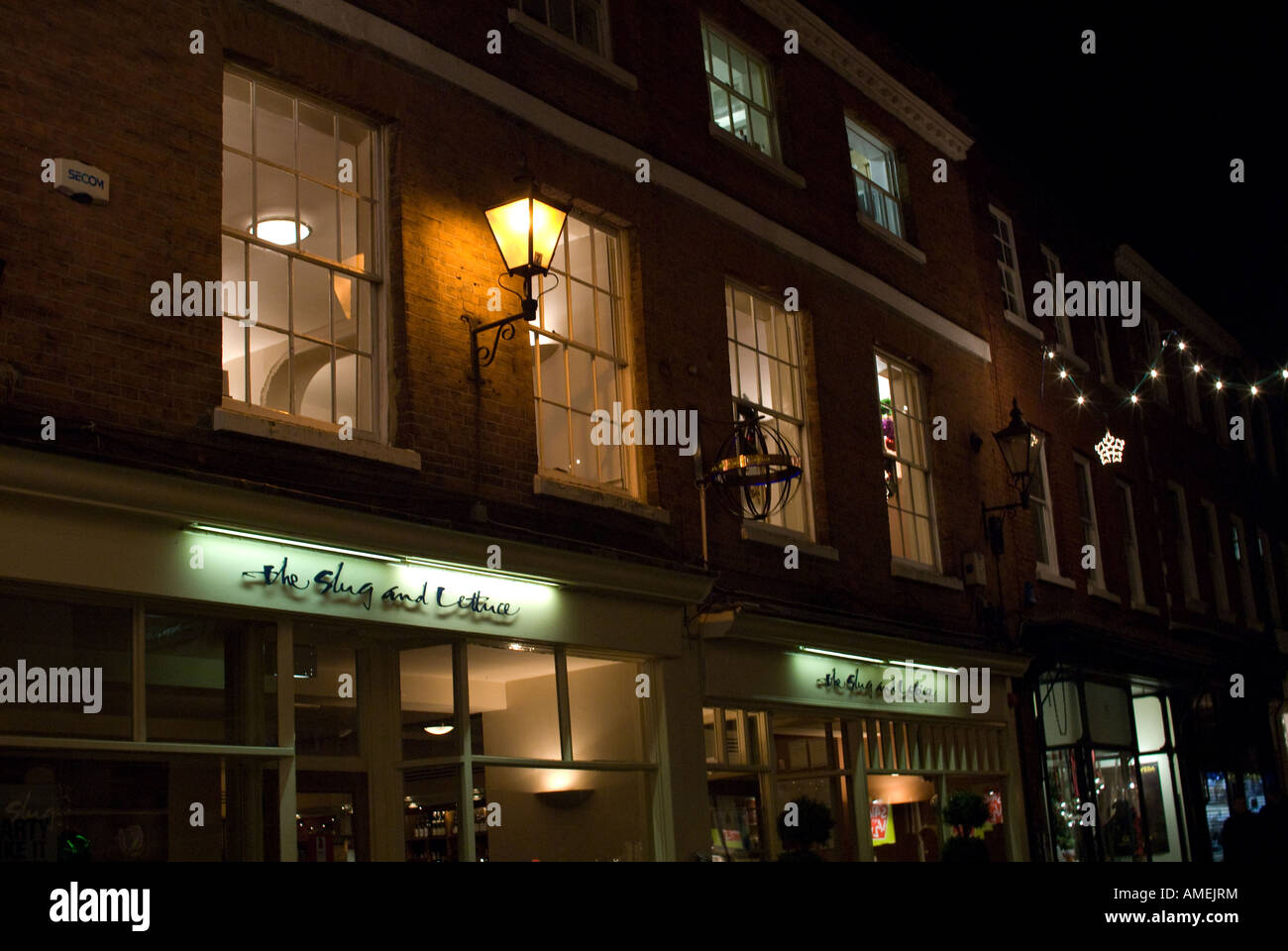 Winchester high street christmas hi-res stock photography and images ...