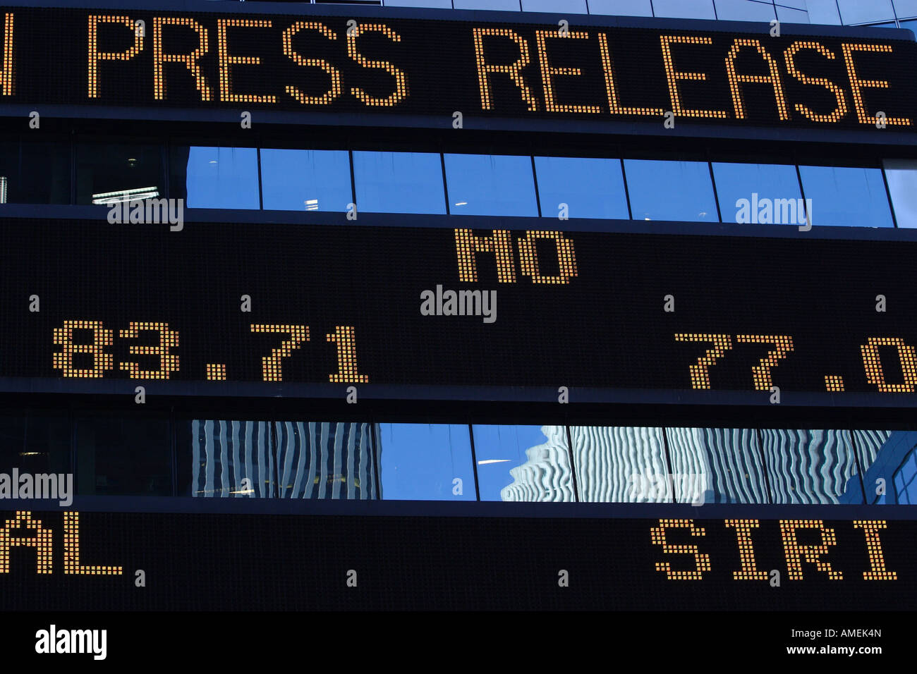 News ticker hires stock photography and images Alamy