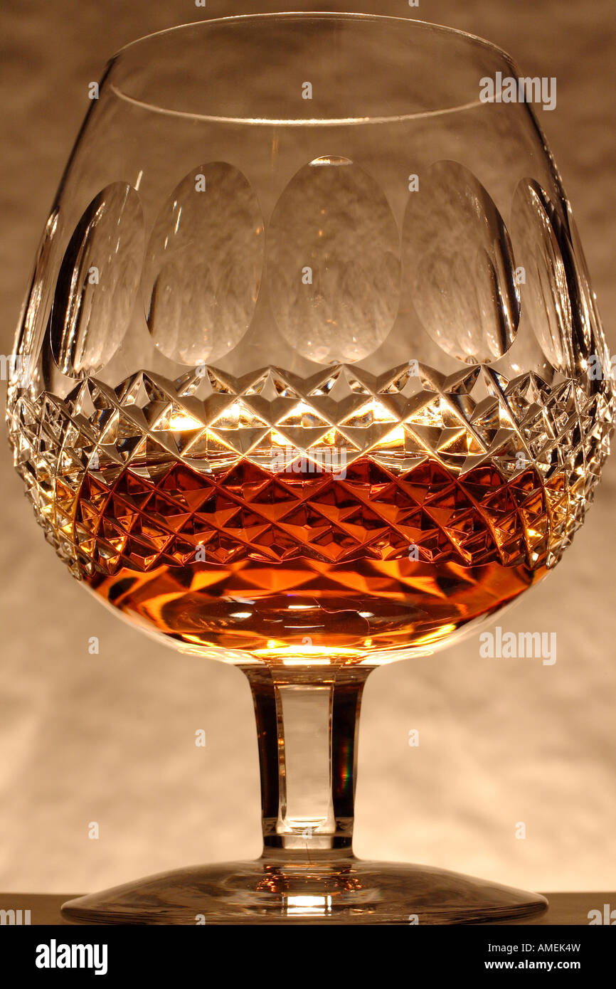 Cognac Snifter Stock Photo