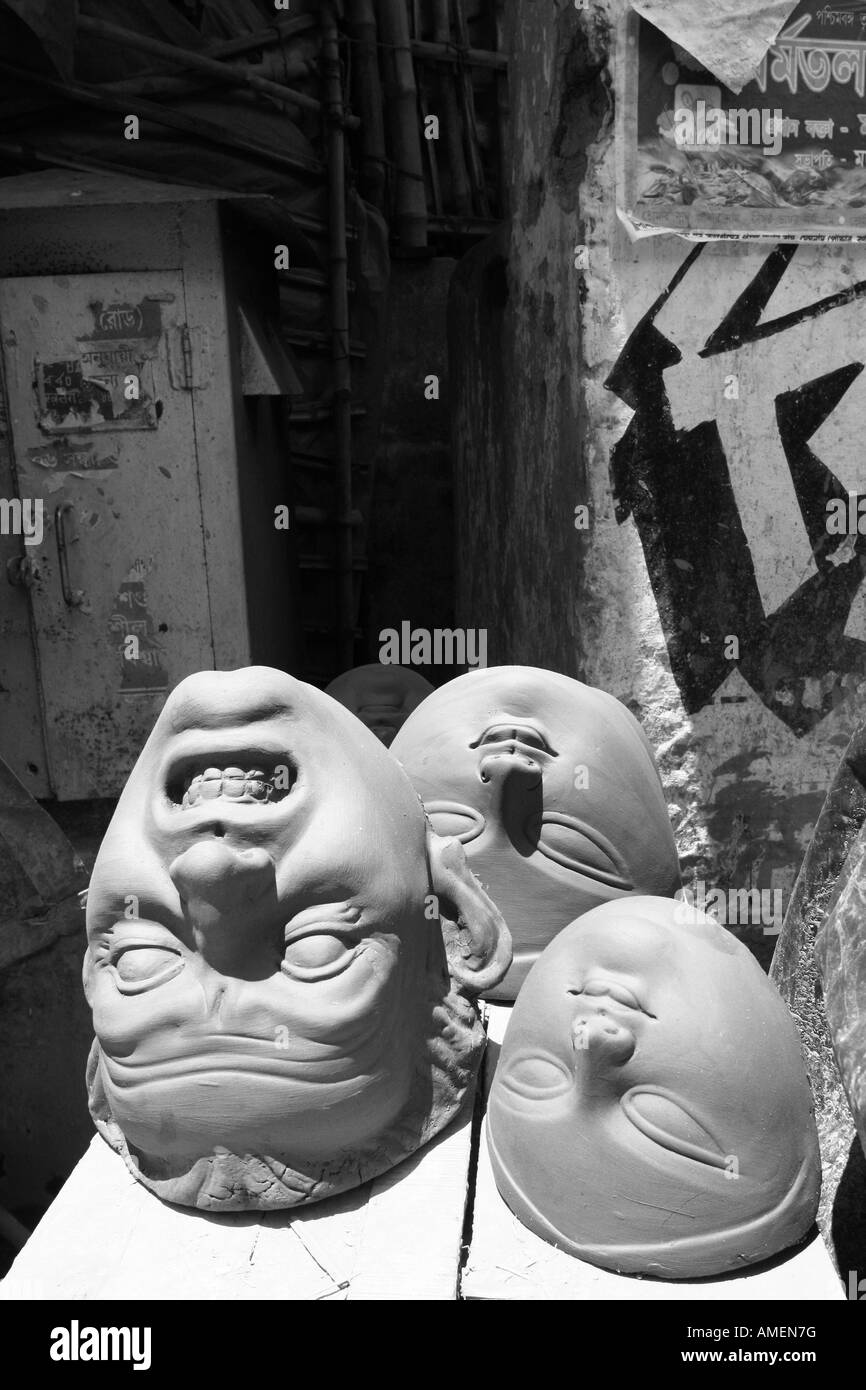 Funny masks Black and White Stock Photos & Images - Alamy