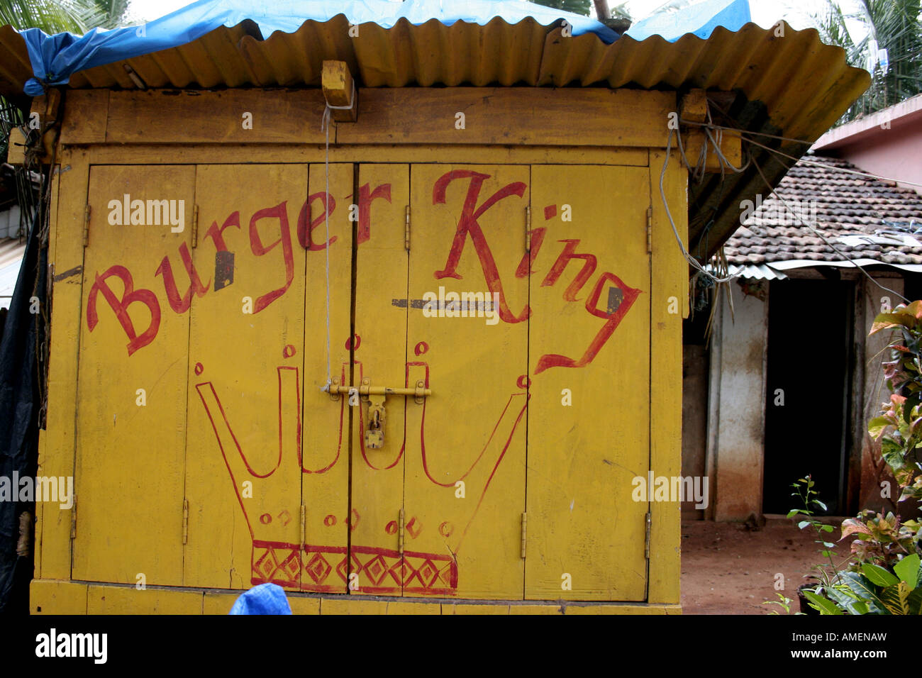 small time eatery Stock Photo Alamy