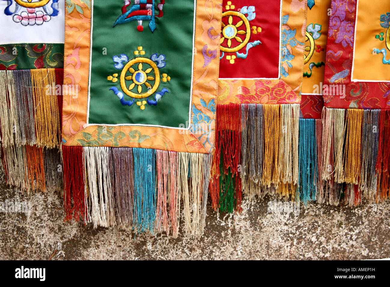 Wall hangings Stock Photo