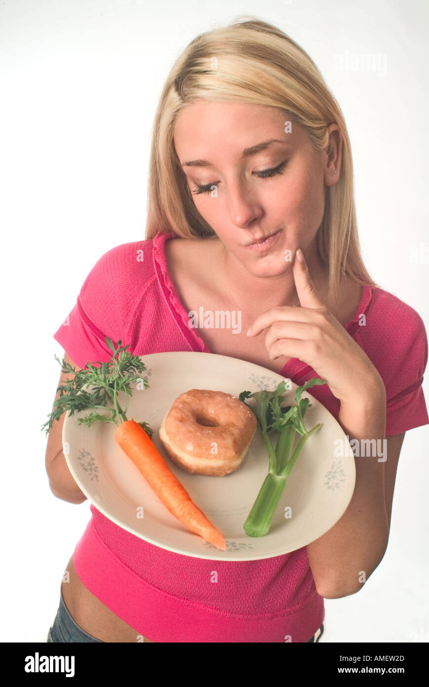 Good food bad food hi-res stock photography and images - Alamy
