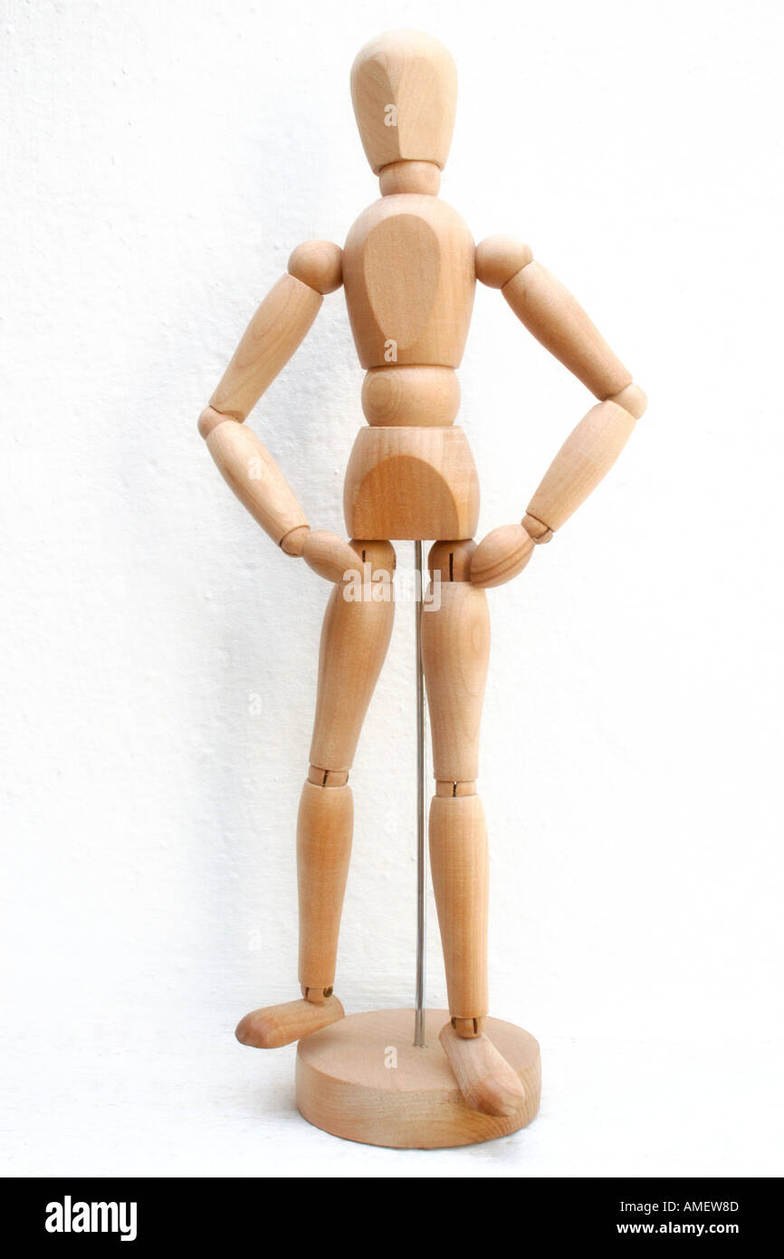 Artist s wooden mannequin Stock Photo Alamy