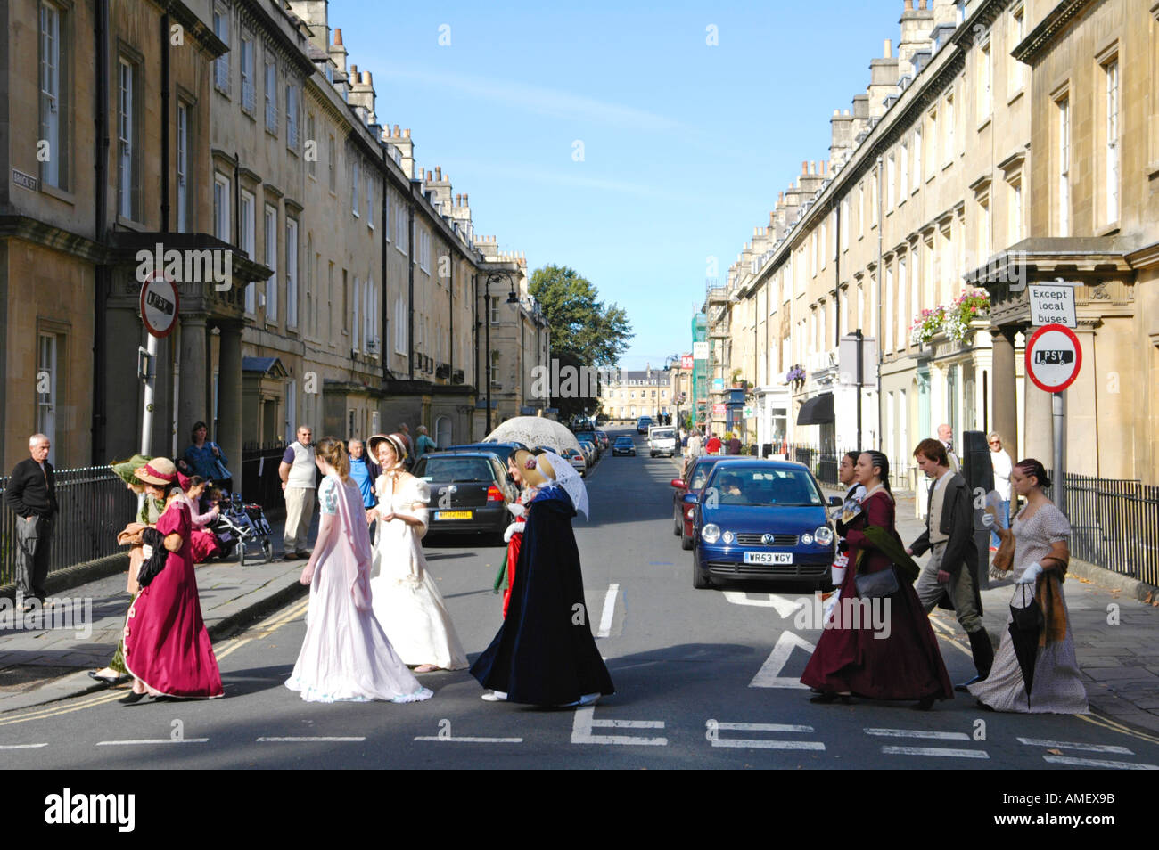 Costume Parade to launch the Jane Austen Festival in Bath