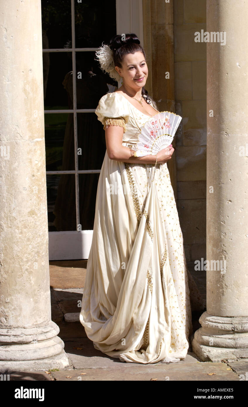 Georgian Costume Parade to launch the Jane Austen Festival in Bath England UK GB Stock Photo