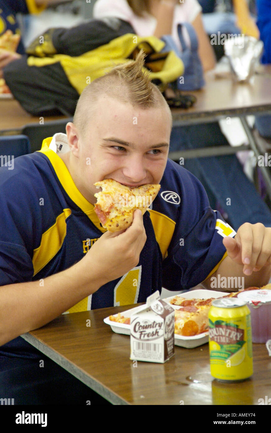 High School Cafeteria Pizza