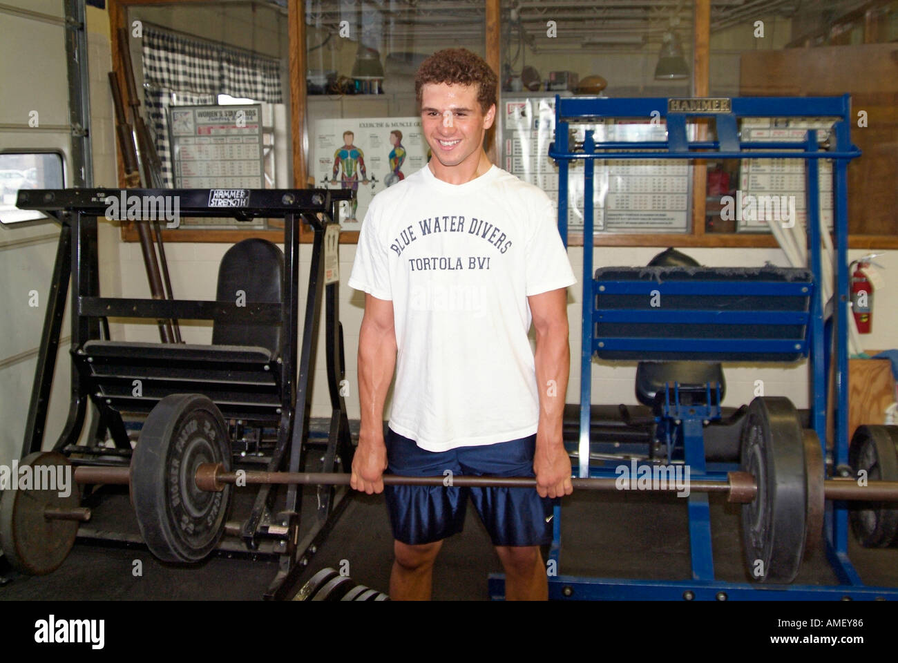 Weigh lifting student hires stock photography and images Alamy