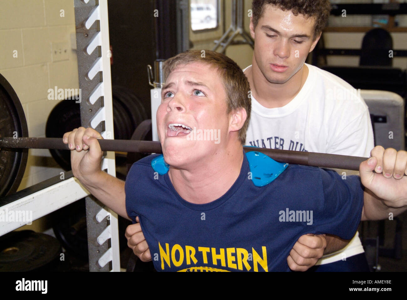 Weigh lifting student hires stock photography and images Alamy