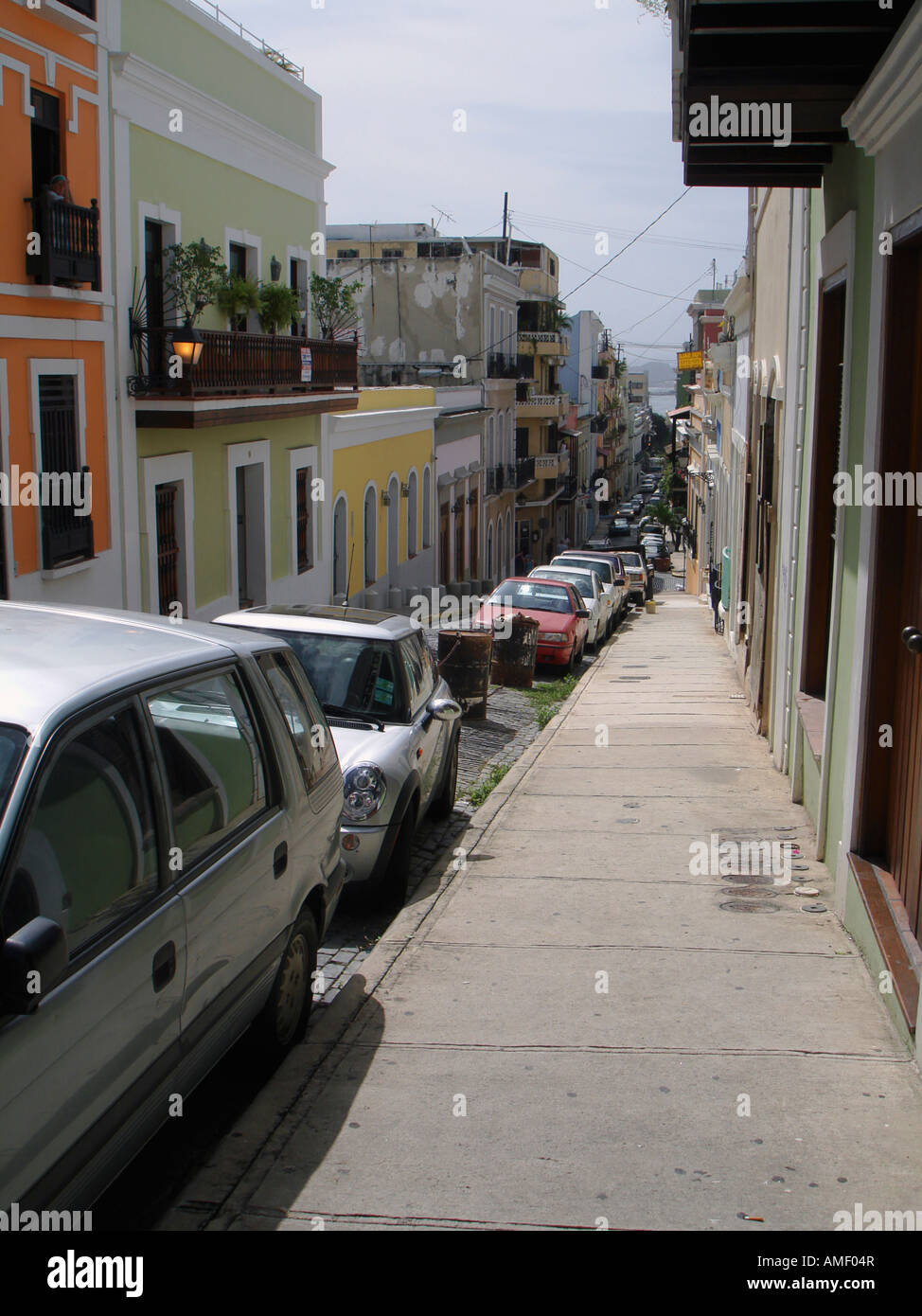 Street at Old San Juan San Juan Puerto Rico Stock Photo - Alamy