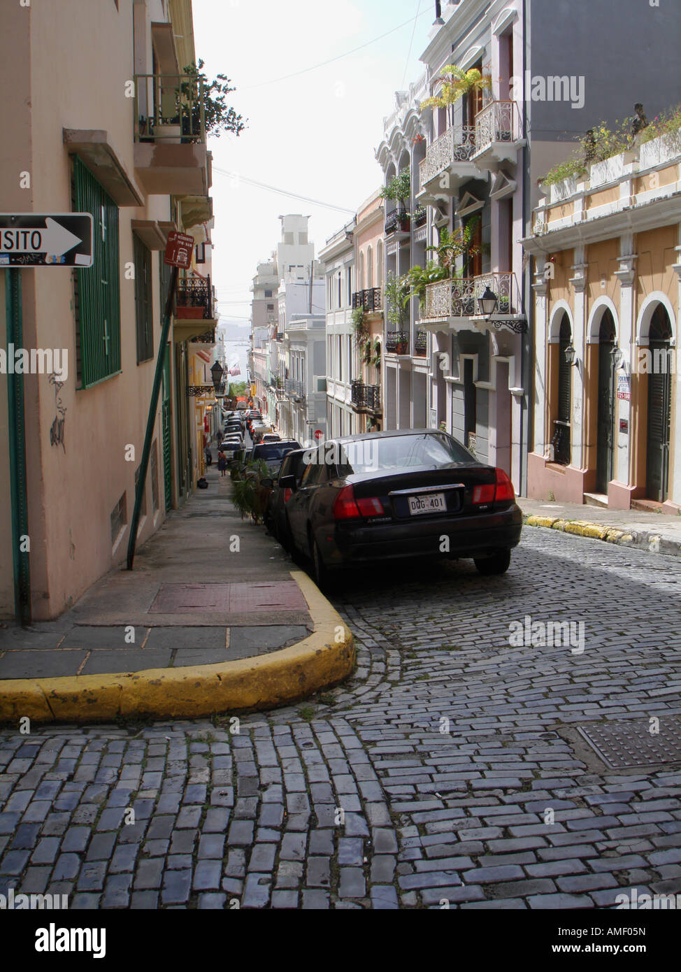 Street at Old San Juan San Juan Puerto Rico Stock Photo - Alamy