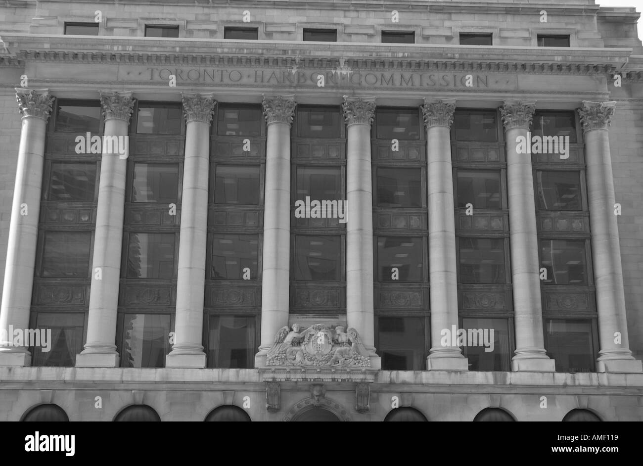 Toronto harbour Black and White Stock Photos & Images - Alamy
