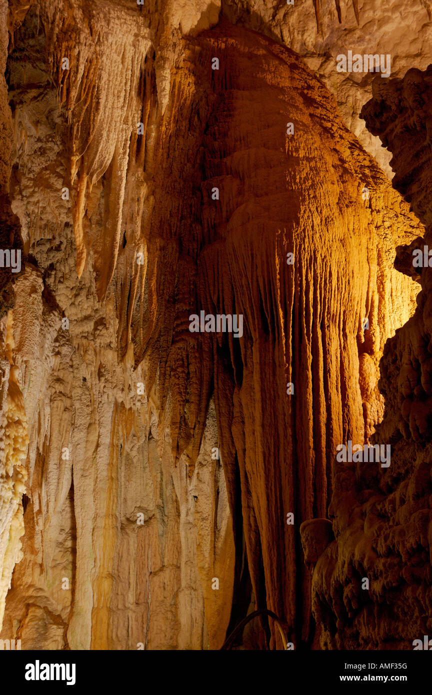 Aranui Limestone Cave at Waitomo Caves, Waikato, North Island, New