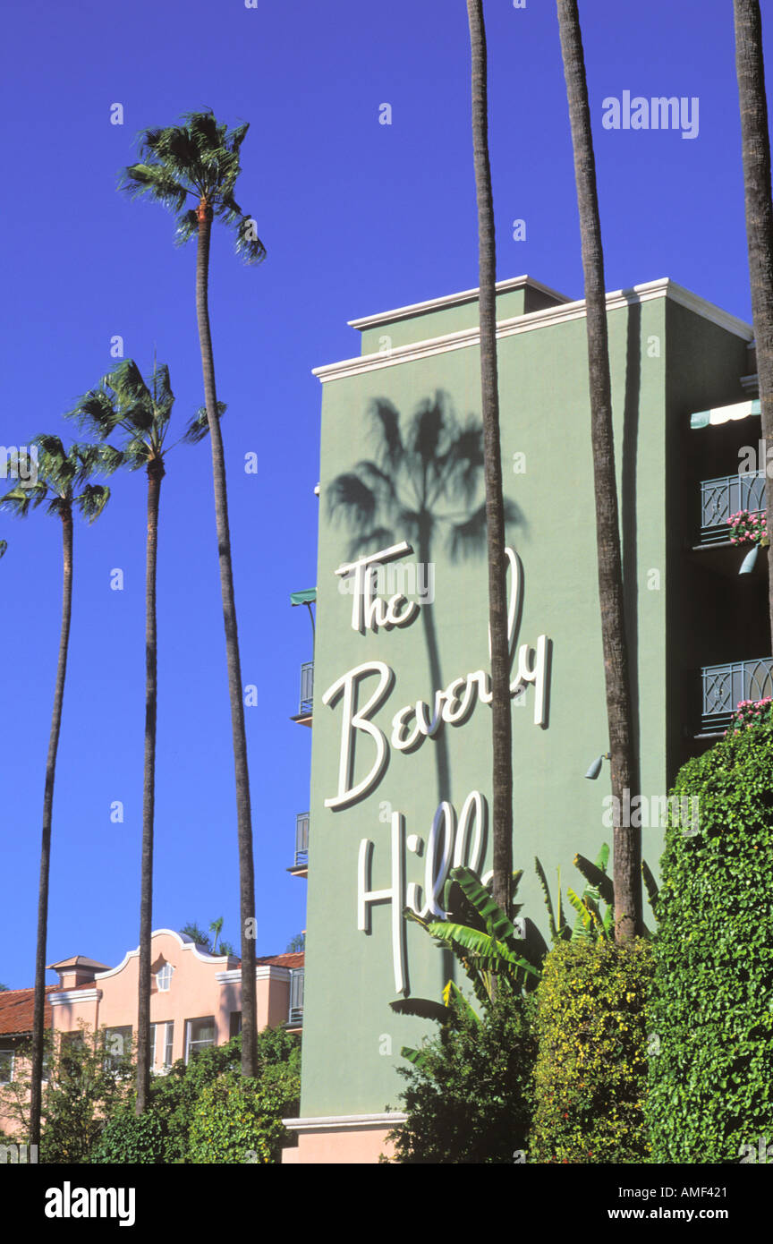 The Beverly Hills Hotel Sunset Blvd Beverly Hills Los Angeles ...