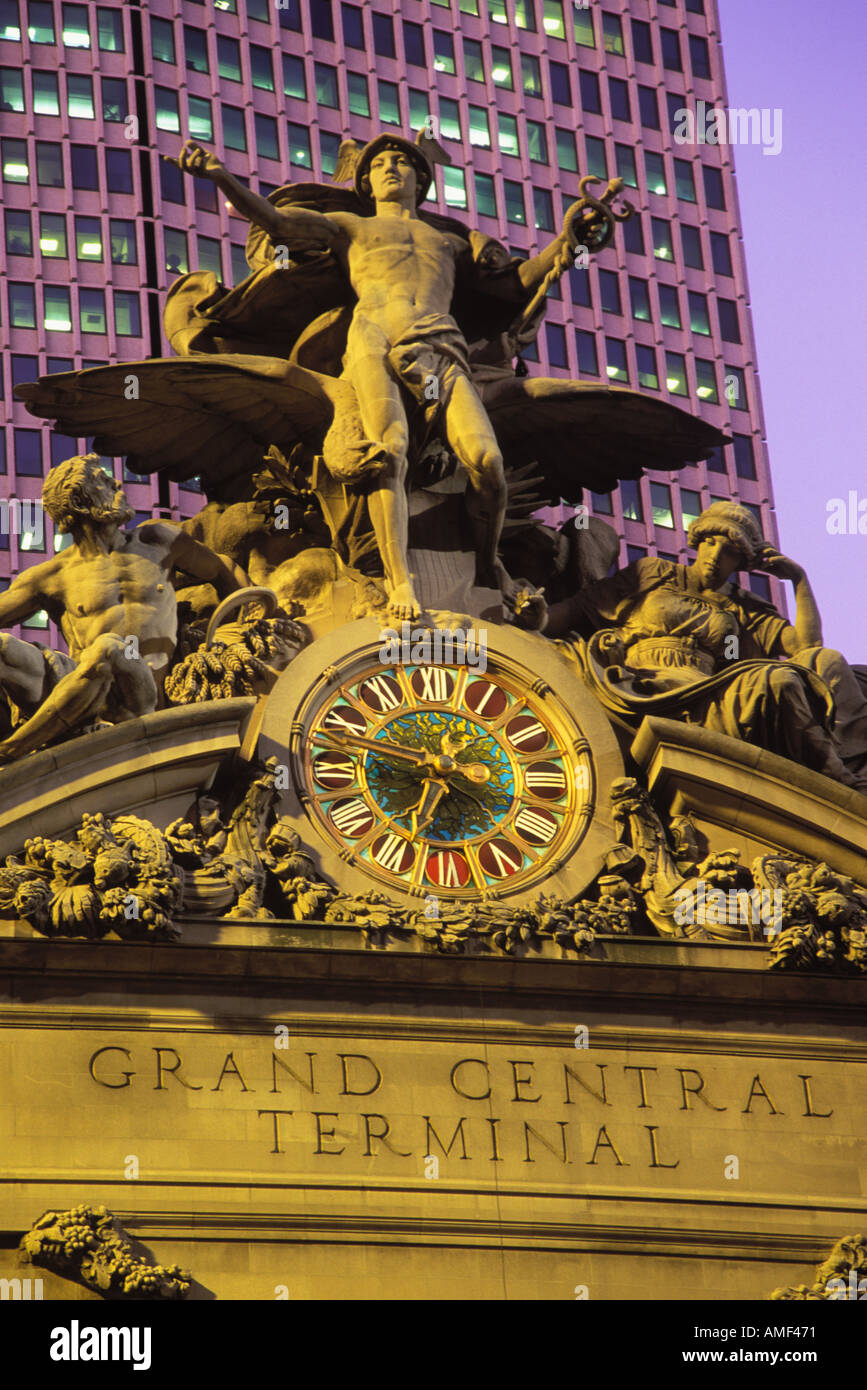 Grand Central Terminal Statue of Mercury