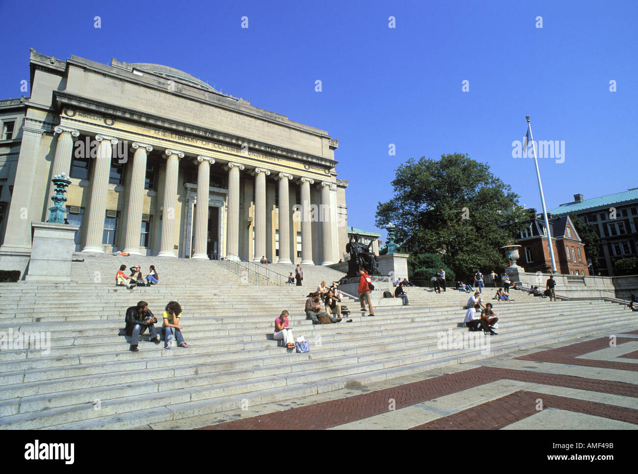 Columbia University Manhattan New York Stock Photo Alamy
