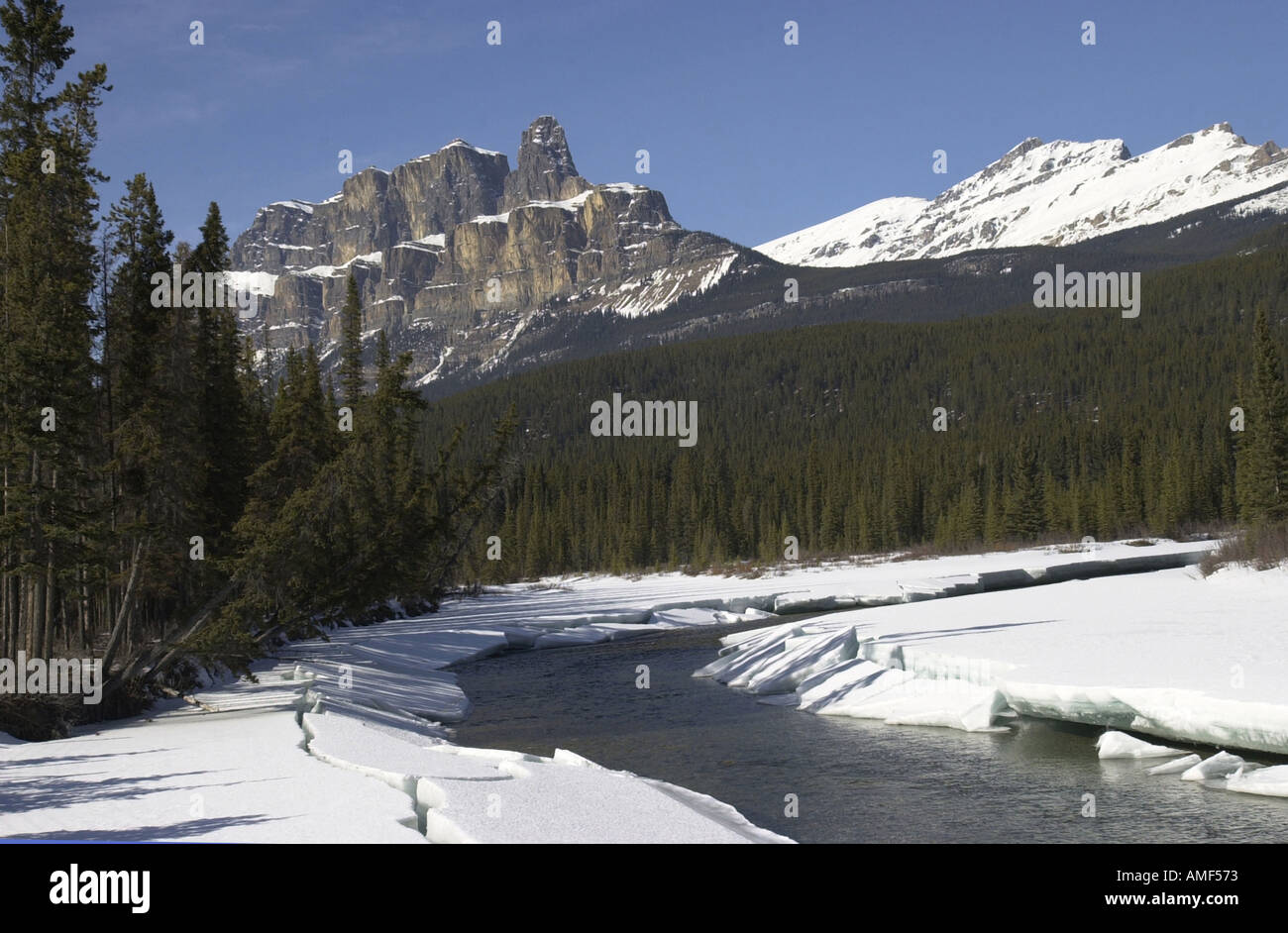 Bow Valley Stock Photo