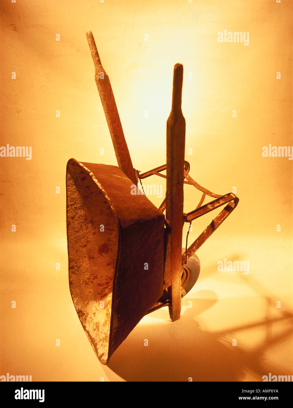 Wheelbarrow Stock Photo Alamy